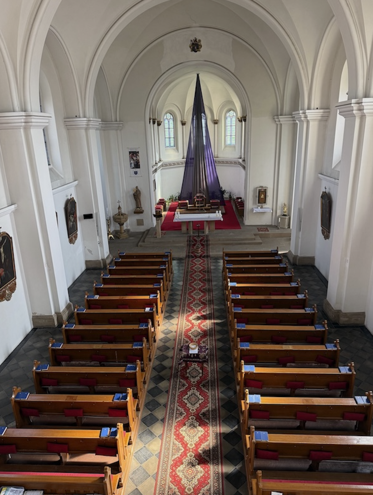 Postní doba v kostele